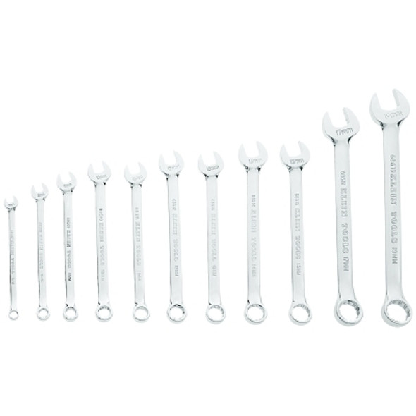 Klein Tools 11 Piece Metric Combination Wrench Sets, 12 Points, Metric (1 SET / SET)