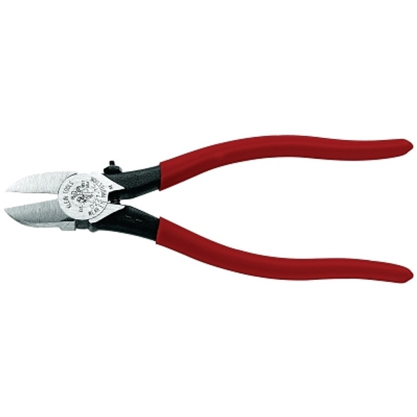 Plastic-Cutting Pliers, 7 11/16 in Length, Plastic-Dipped Handle (6 EA / BX)