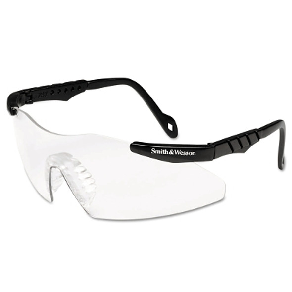 Magnum 3G Safety Eyewear, Clear Lens, Anti-Fog, Anti-Scratch, Black Frame, Nylon (1 EA)