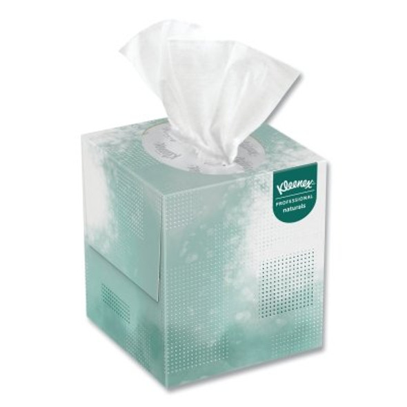 Kimberly-Clark Professional Kleenex Naturals Facial Tissue, 2-Ply, White (36 EA / CA)