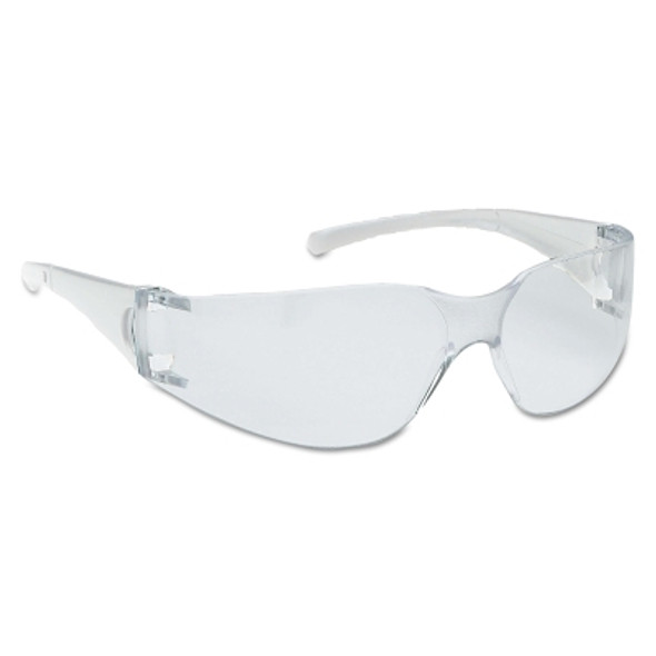 V10 Element Safety Glasses, Clear Lens, Polycarbonate, Uncoated, Clear Frame (1 PR / PR)