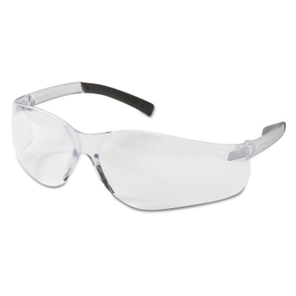 V20 Purity Safety Glasses, Clear Lens, Anti-Scratch, UV, Clear Frame, Nylon (1 BX / BX)