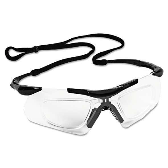 V60 Safeview* Safety Eyewear with RX Inserts, Clear Lens, Anti-Fog/Anti-Scratch (1 EA)