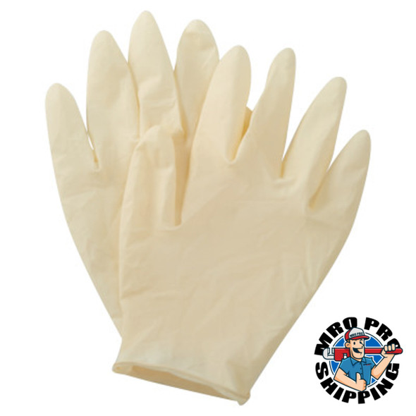 Exam Gloves, X-Large, Natural Latex, Natural (1 PK / PK)