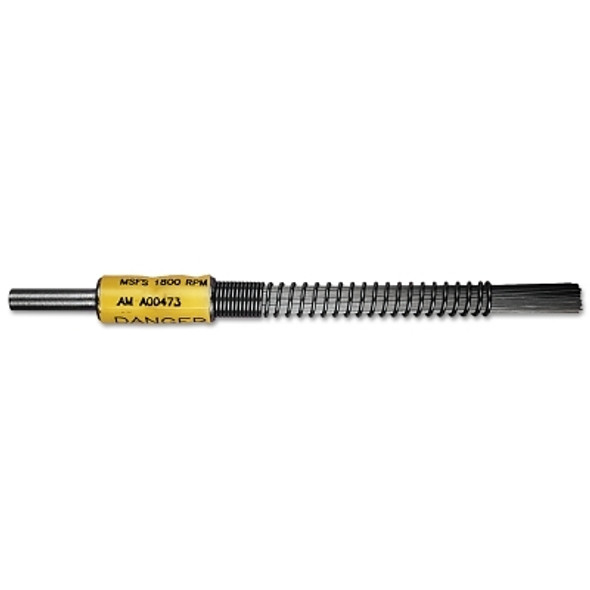 Advance Brush Specialty Coil Spring Brushes, Carbon Steel, 1,800 rpm, 3/8" x 0.014" (10 EA / BX)