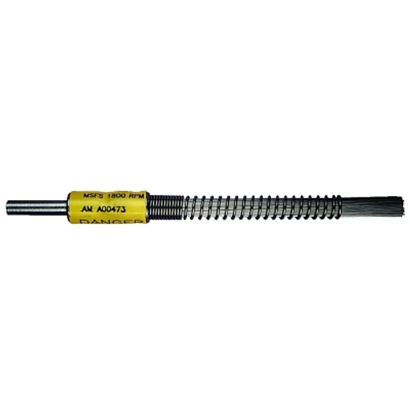Advance Brush Specialty Coil Spring Brushes, Carbon Steel, 1,800 rpm, 1/2" x 0.014" (10 EA / BX)