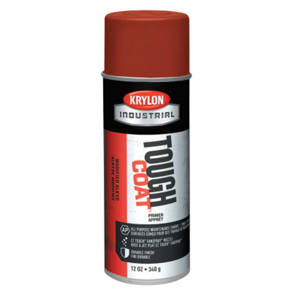 Tough Coat Primers, 12 oz Aerosol Can, Red Oxide, Flat (12 CN / CS)