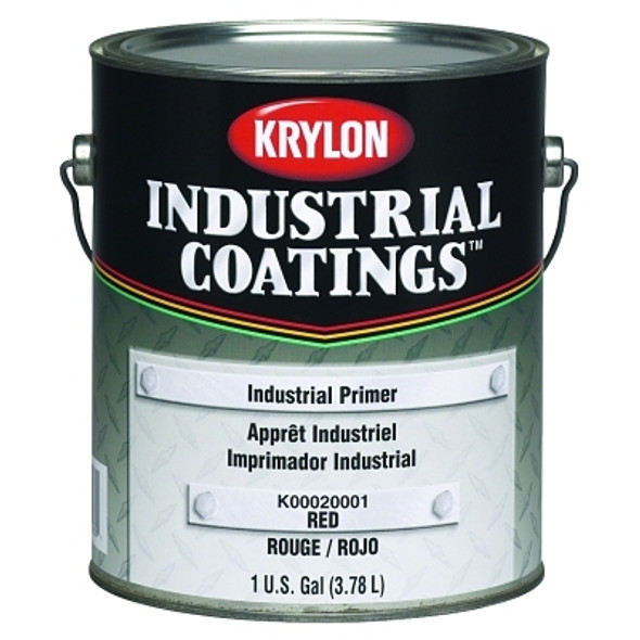 Krylon Industrial Coatings Industrial Primers, 1 Gallon Can, Red (4 GA / CA)