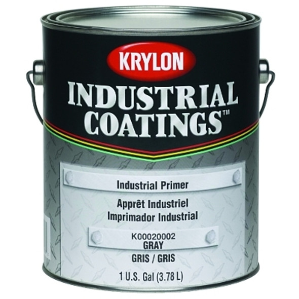 Krylon Industrial Coatings Industrial Primers, 1 Gallon Can, Gray (4 GA / CA)