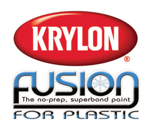 Krylon Industrial Fusion For Plastics, 12 oz Aerosol Can, River Rock (6 CAN/CA)