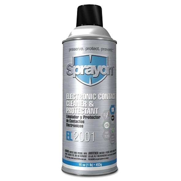 Sprayon Electrical Spray Lubricant & Cleaners, 16 oz Aerosol Can (12 CAN / CS)