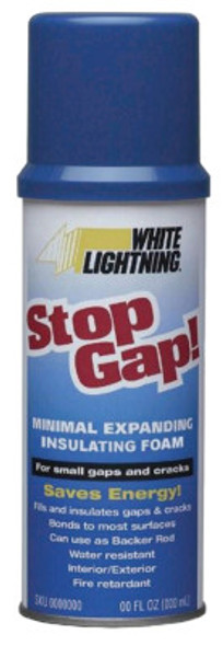 Stop Gap! Insulation Foam, Minimal Expanding, 16 oz Aerosol Can (8 CN / CA)