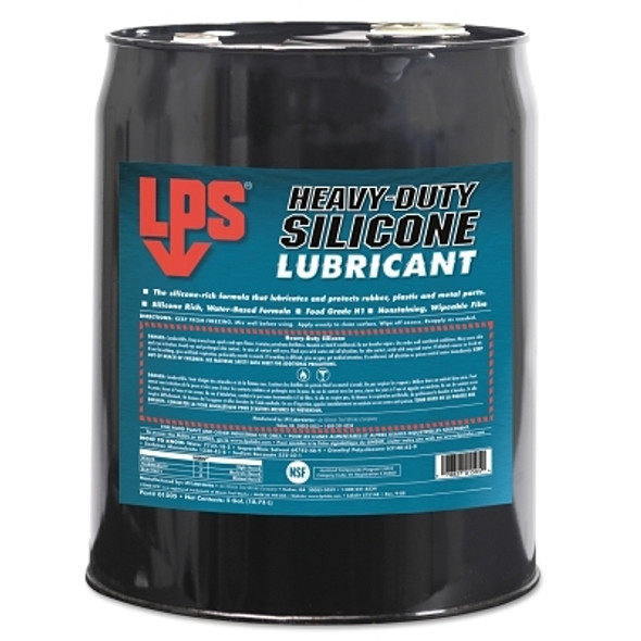 LPS Heavy-Duty Silicone Lubricants, 5 gal Pail (5 GAL / PAL)