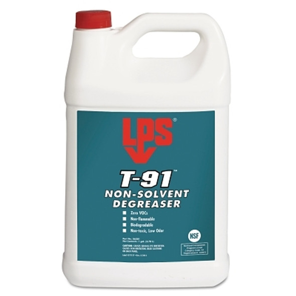 LPS T-91 Non-Solvent Degreasers, 1 gal Container (1 GA / GA)