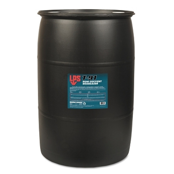 LPS T-91 Non-Solvent Degreasers, 55 gal Drum (1 DR / DR)