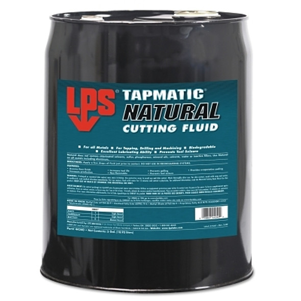 LPS Tapmatic Natural Cutting Fluids, 5 gal, Pail (5 GAL / PAL)