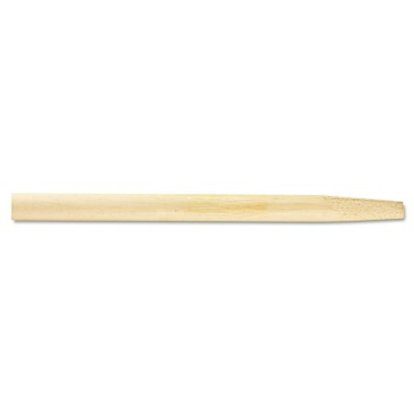 Boardwalk Tapered End Broom Handle, Lacquered Hardwood, 54 in Long x 1-1/8 in Diameter, Natural (1 EA  / EA)