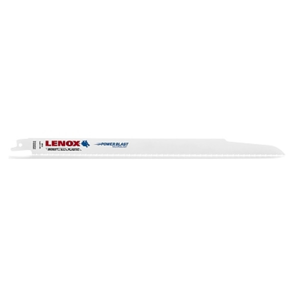 Lenox General Purpose Bi-Metal Reciprocating Saw Blade, 12 in L x 3/4 in W x 0.050 in Thick, 10/14 TPI, 50 EA/PK (50 EA / PK)
