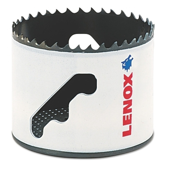 Lenox Bi-Metal SPEED SLOT Hole Saws, 2 1/8" Diameter, 1 1/2" Depth, 1 5/8" Length (1 EA / EA)