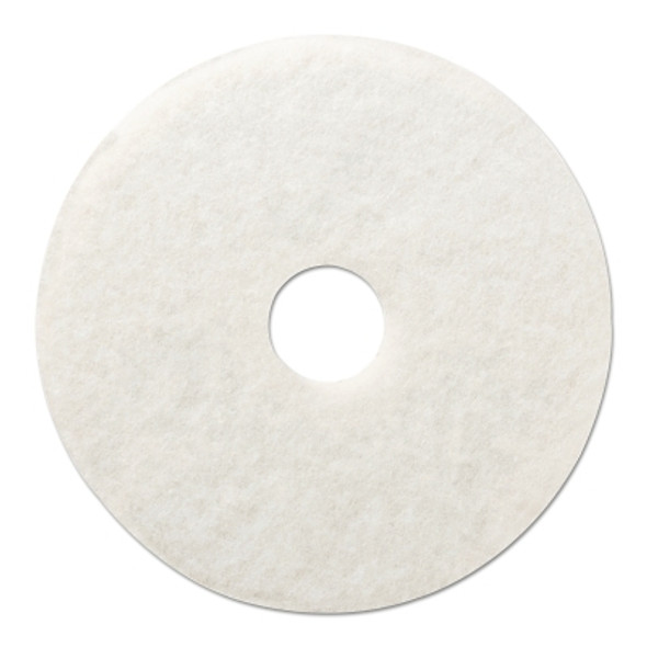 Boardwalk Standard Floor Pads, 20" Diameter, White (5 EA / CT)