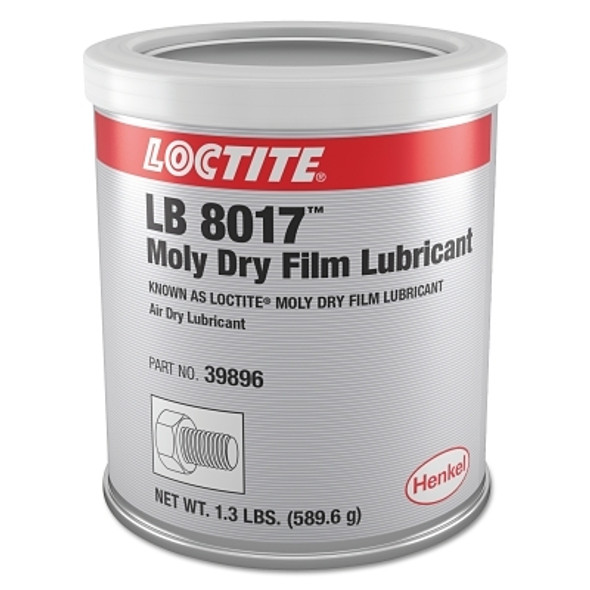 Loctite LB 8017 Moly Dry Film Lubricant, 1.3 lb Can (1 CAN / CAN)