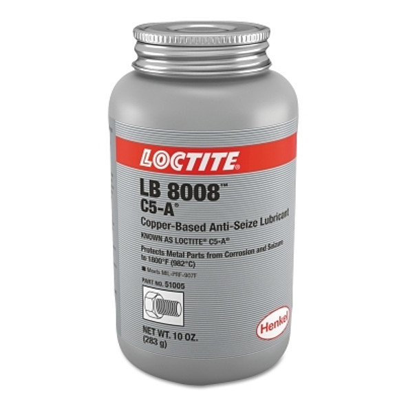 Loctite LB 8008 C5-A Copper Based Anti-Seize Lubricant, 10 oz Can (1 CAN / CAN)