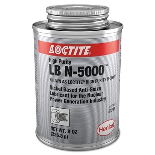 Loctite N-5000 High Purity Anti-Seize, 8 oz Brush Top Can (1 CAN / CAN)