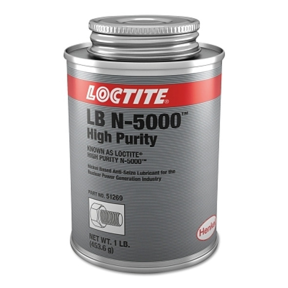 Loctite N-5000 High Purity Anti-Seize, 1 lb Brush Top Can (1 CAN / CAN)