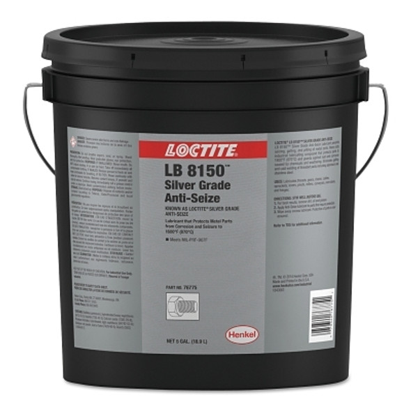 Loctite Silver Grade Anti-Seize, 5 gal Pail (5 GAL / PAL)