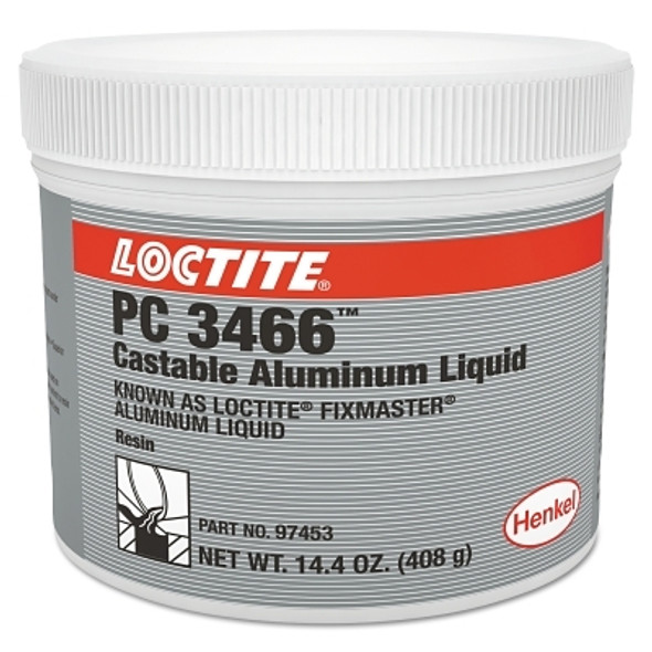 Loctite Fixmaster Aluminum Liquid, 1 lb, Kit, Aluminum (1 KIT / KIT)