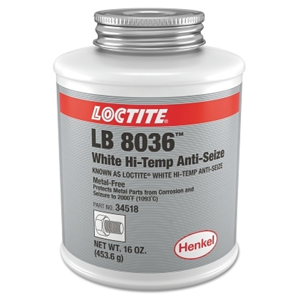 Loctite White High-Temp Anti-Seize, 16 oz Bottle (1 EA / EA)