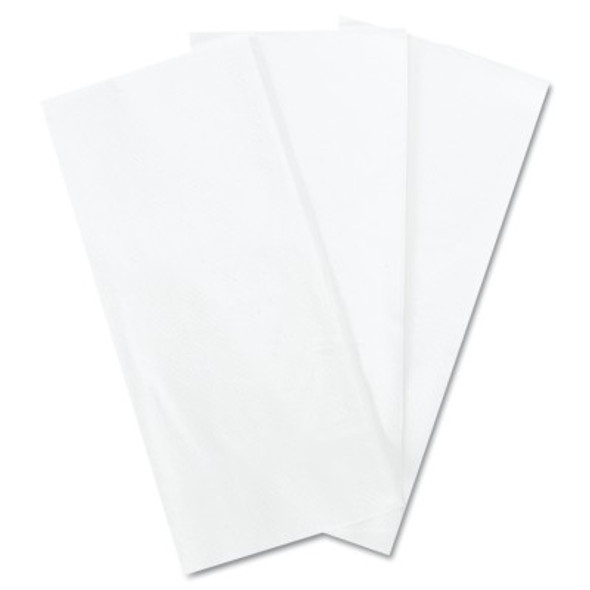 Boardwalk Dinner Napkin, 17 in x 17 in, White, 250 Napkins/Pack (250 EA / CA)