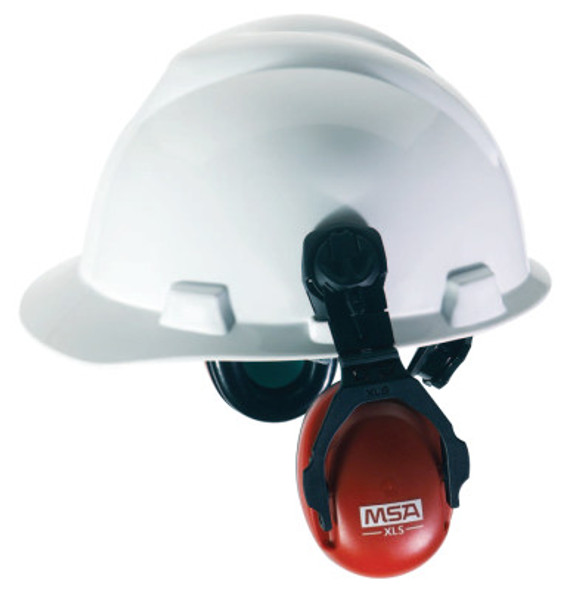 Sound Control Cap Earmuffs, 22 dB NRR, Red, Cap-Mounted (1 EA)