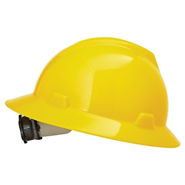 V-Gard Protective Hats, Fas-Trac Ratchet, Hat, Yellow (1 EA)