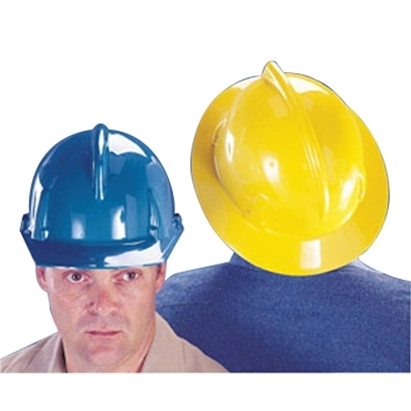Topgard Protective Caps & Hats, Fas-Trac Ratchet, Cap, Yellow (1 EA)