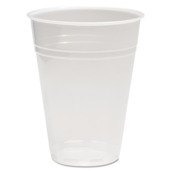 Boardwalk Translucent Plastic Cold Cups, 10oz, 100 Cups/Pack (1 CA / CA)