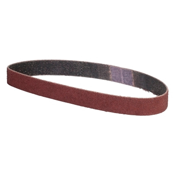 Carborundum Aluminum Oxide File Belts, 3/4 in x 18 in, 80 Grit (10 EA / BX)