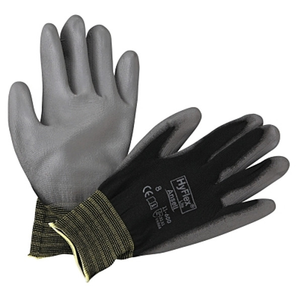 11-600 Palm-Coated Gloves, Size 8, Black (12 PR / DZ)