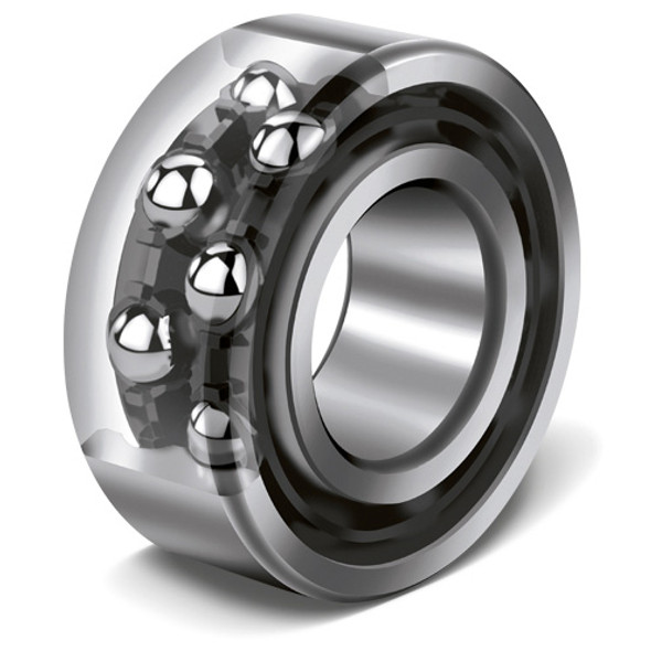 NSK 5207TNC3 Light Conrad Angular Contact Ball Bearing, 35 mm Dia Bore, 72 mm OD