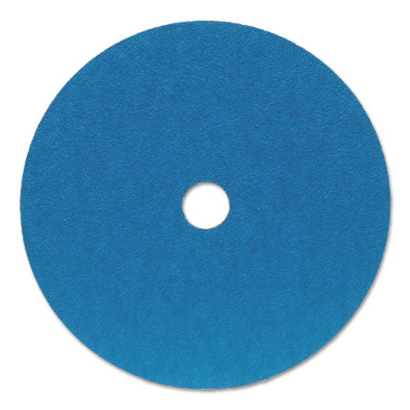 Zirconia Alumina Fiber Disc, 5 in, 60, Ceramic Aluminum Oxide, Blue (1 EA)