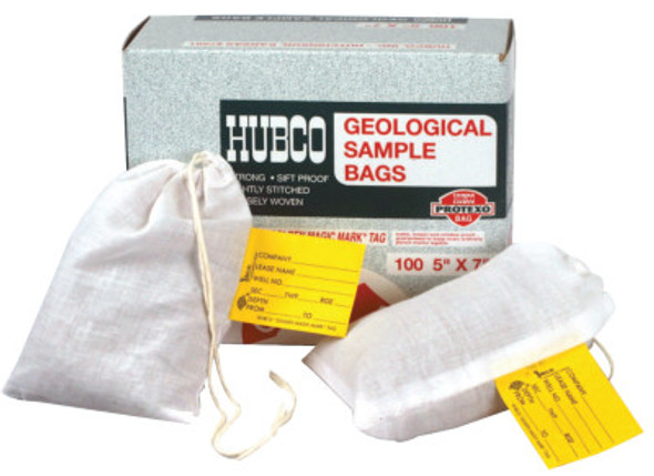 Geological Sample Bag and Parts Bag, 5 in W x 7 in L (100 EA / CTN)