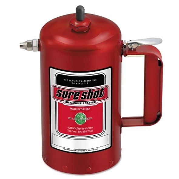 Milwaukee Sprayer Sure Shot Sprayer, 1 qt, Steel, Red (1 EA / EA)