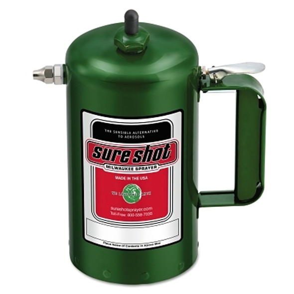 Milwaukee Sprayer Sure Shot Sprayers, 1 qt, With Adjustable Nozzle, Steel (1 EA / EA)