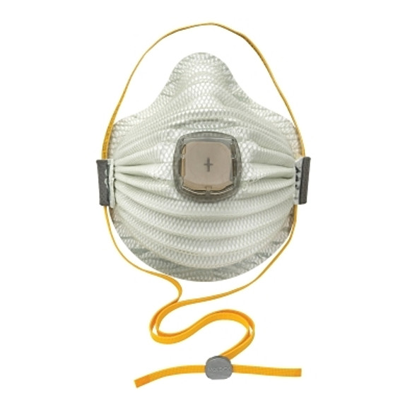 Airwave N100 Disposable Particulate Respirator, Non-Oil Based, M/L, White (5 EA / BX)