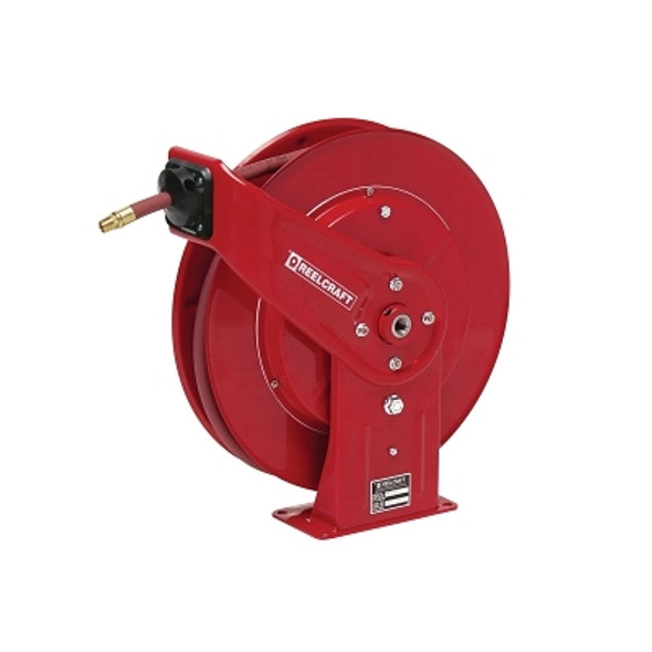 Heavy Duty Spring Retractable Hose Reels, 3/8 in x 70 ft (1 EA)