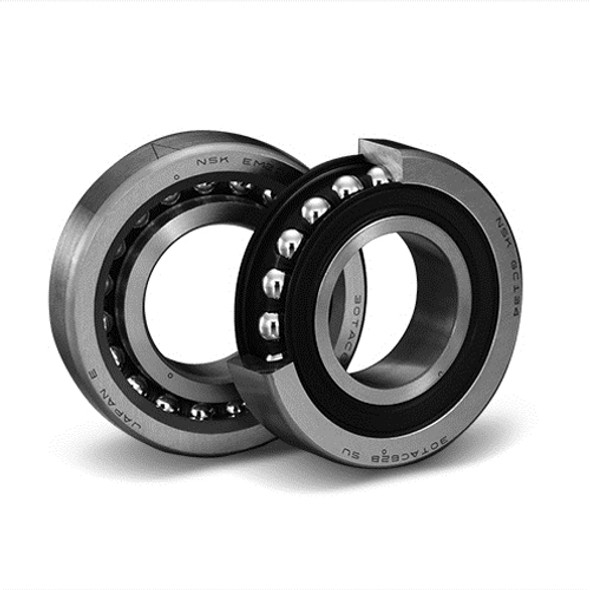 NSK 44TAC76CSUC11PN7 HPS High Capacity Super Precision Ball Screw Support Bearing, 44.475 mm Dia Bore, 76.2 mm OD