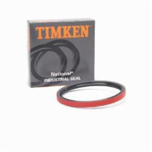 National Oil Seals 100470 100000 Multi-Lip Oil Seal With Loaded Spring, 2.129 in ID x 2.846 in OD, 0.323 in W, PTFE Lip, Domestic