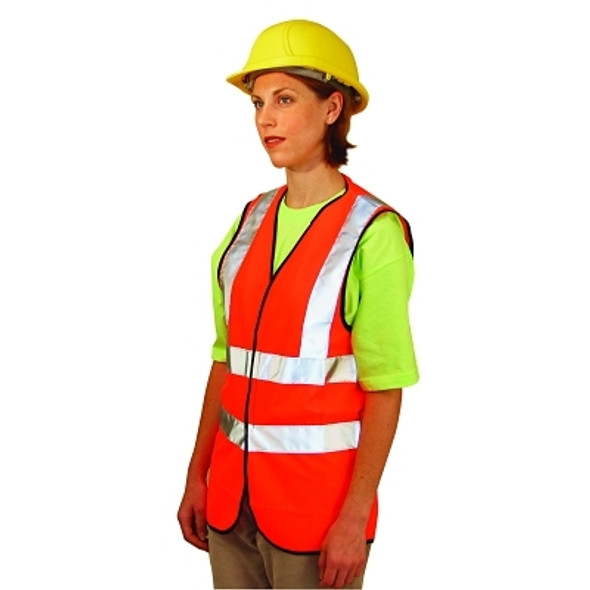 Class 2 Solid Vests with 3M Scotchlite Reflective Tape, 3X-Large, Hi-Viz Yellow (1 EA)