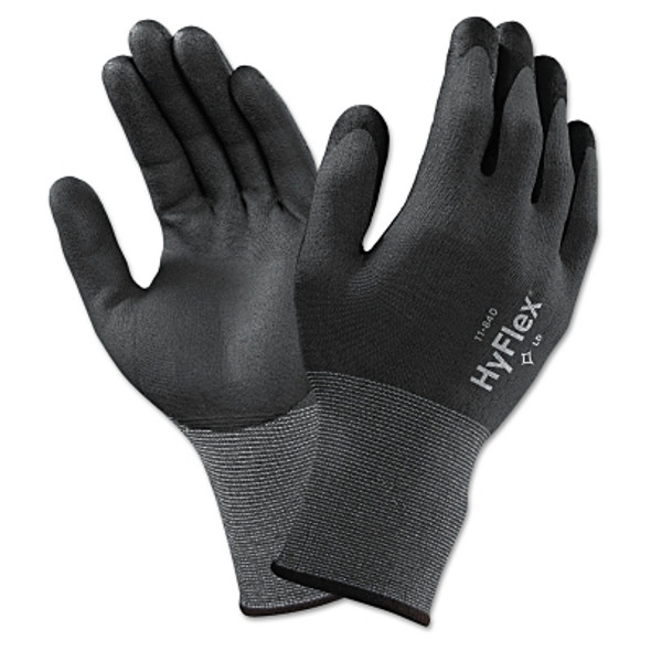 HyFlex Multi-Purpose Gloves, 10, Black (12 PR / DZ)