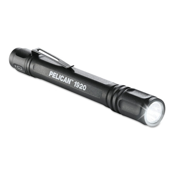 Pelican 1920 LED Flashlight, 2 AAA, 224 Lumens, Black (1 EA / EA)